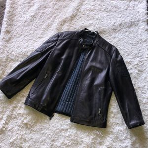 Brand new men’s leather jacket